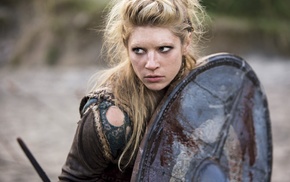 Vikings, actress, girl, blonde, Vikings TV series, Katheryn Winnick