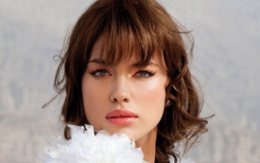 model, face, girl, brunette, Irina Shayk