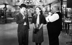 monochrome, film stills, Charlie Chaplin