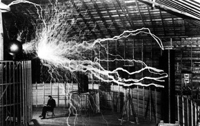 electricity, scientists, Thunderbolt, Nikola Tesla