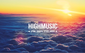 happy, clouds, Highmusic