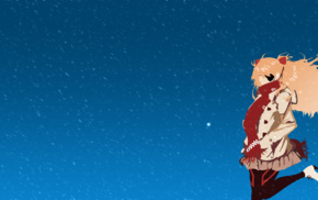 Vector character, Neon Genesis Evangelion, Asuka Langley Soryu, winter, blue, anime vectors