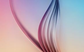 Samsung, Galaxy S6, gradient, abstract