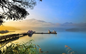 lake, nature, landscape