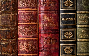 books, closeup