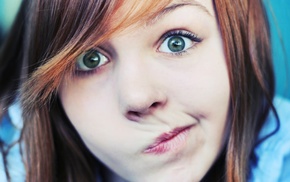 green eyes