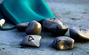 stones, runes