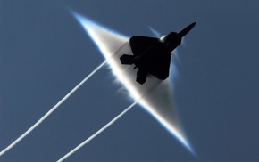 aircraft, sonic booms, F, 22 Raptor