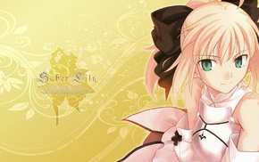 Saber Lily, FateUnlimited Codes, blonde, Fate Series, green eyes, Saber