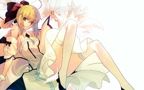 Type, Moon, Fate Series, FateStay Night, Saber Lily, anime girls