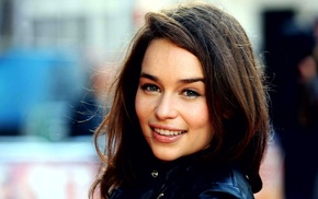 brunette, girl, Emilia Clarke