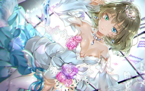 dress, anime girls, high heels