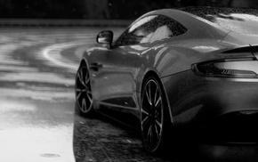 rain, car, Driveclub, Aston Martin
