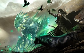 video games, Guild Wars 2, artwork