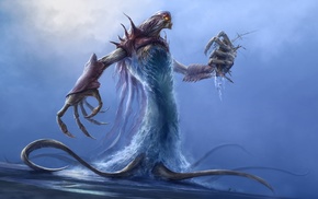 fantasy art, leviathan