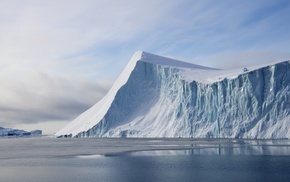 nature, landscape, ice