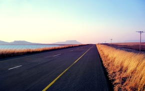 road, nature, landscape