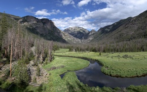 mountain, nature, landscape