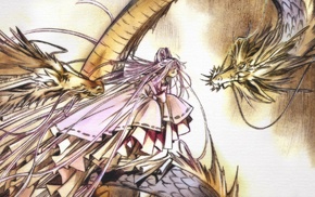 Princess Hinoto, X anime, dragon, anime girls