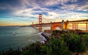 bridge, architecture, Golden Gate Bridge
