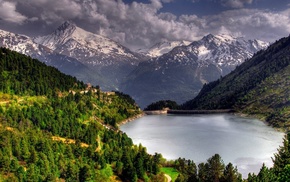 nature, mountain, landscape