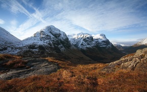 mountain, nature