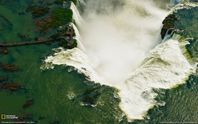 landscape, nature, waterfall, Iguaz Waterfalls