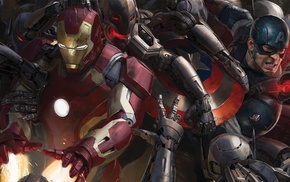Iron Man, Marvel Comics, Captain America