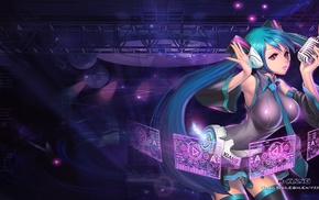 anime girls, Vocaloid, Hatsune Miku