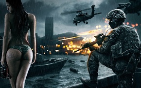 gun, Battlefield 4, video games
