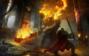 digital art, video games, fantasy art, Lords of the Fallen