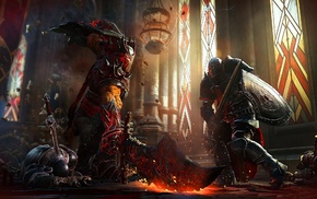 Xbox 360, fantasy art, video games, digital art, Lords of the Fallen
