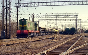Russia, railway, train