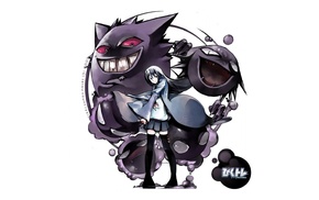 Gengar, Pokemon, Gastly, Haunter