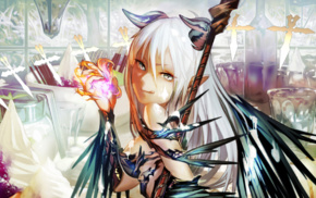 artwork, anime girls