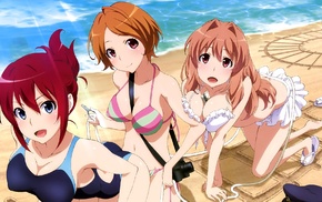 anime girls, Koumi Haruka, Rail Wars, Sakurai Aoi, Sasshou Mari