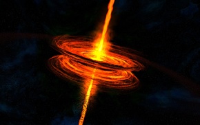 quasars, space, abstract