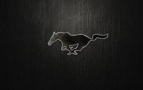 logo, Ford Mustang