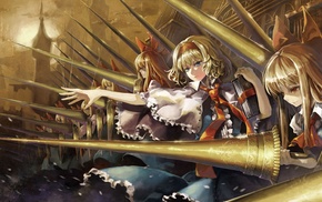 Touhou, war, weapon