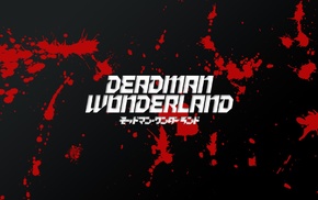 Deadman Wonderland, blood spatter, blood, anime