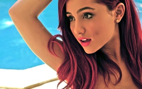 Arianna Grande, redhead