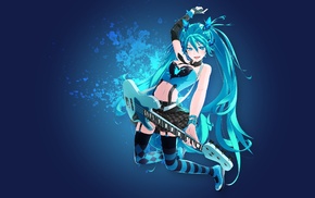 Vocaloid, Hatsune Miku, guitar