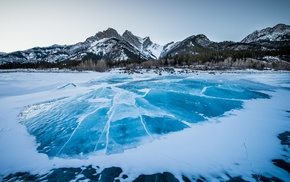 nature, ice, landscape, mountain