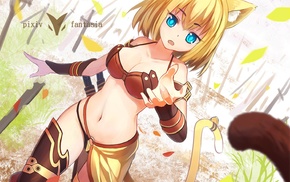anime girls, panties, anime