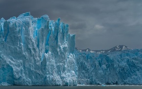 landscape, ice, nature, HDR