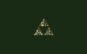 triangle, minimalism, The Legend of Zelda