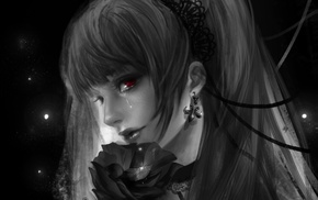 Gothic, artwork, anime girls