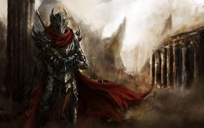 Guild Wars 2, knights, fantasy art, Guild Wars