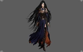 fantasy art, video games, simple background, video game girls, Castlevania Order Of Ecclesia, Castlevania