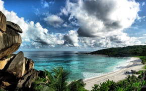 landscape, beach, nature